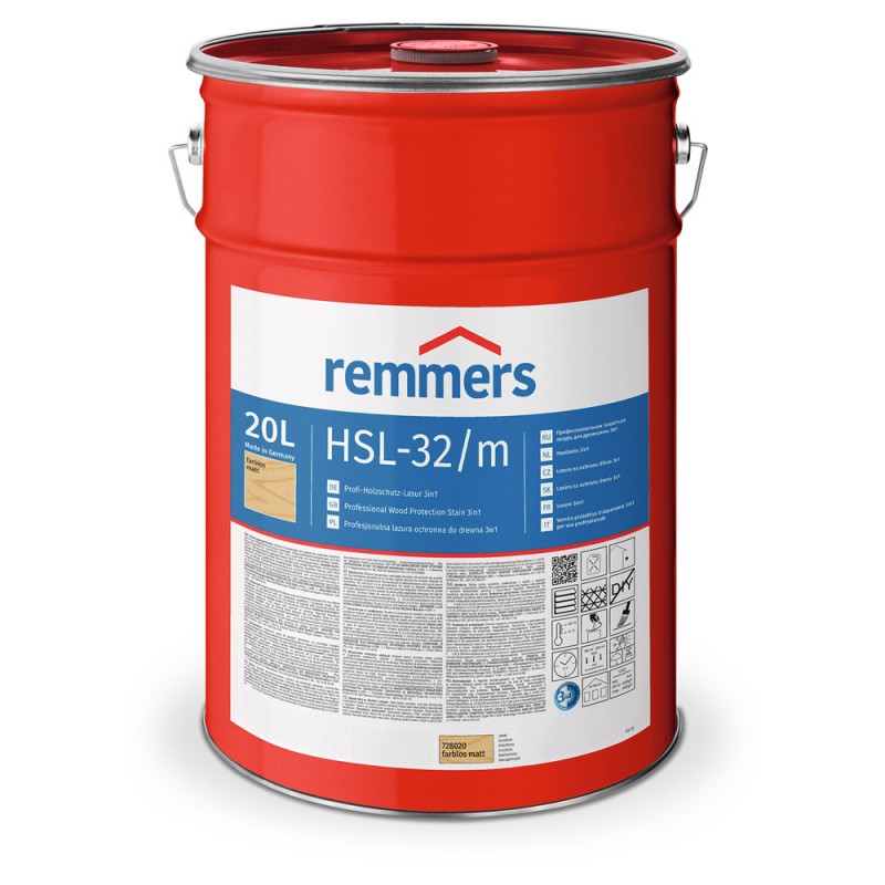 HSL-32/m Premium Wood Protection Stain 3in1